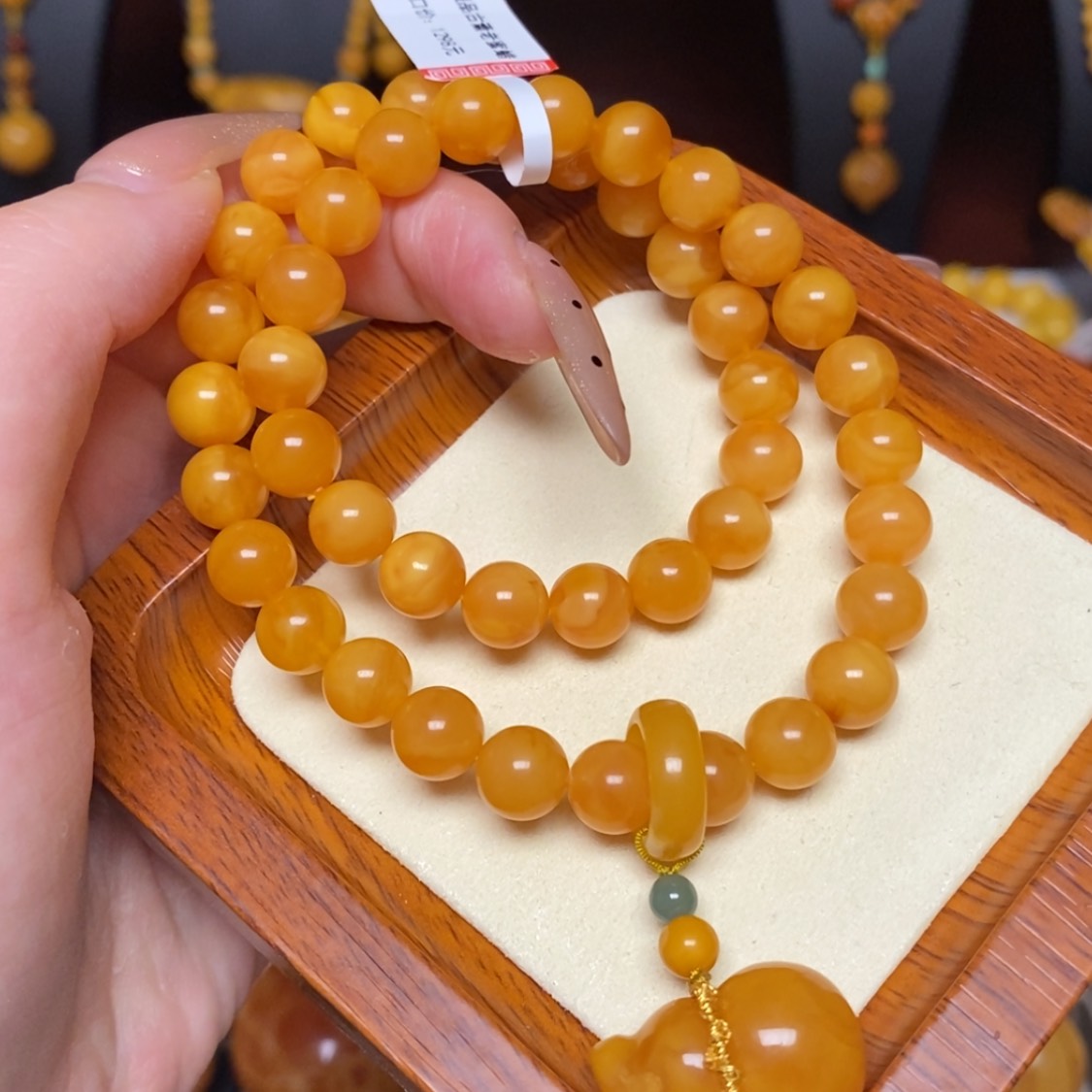 【闪购商品】蜜蜡手链未镶嵌手串
