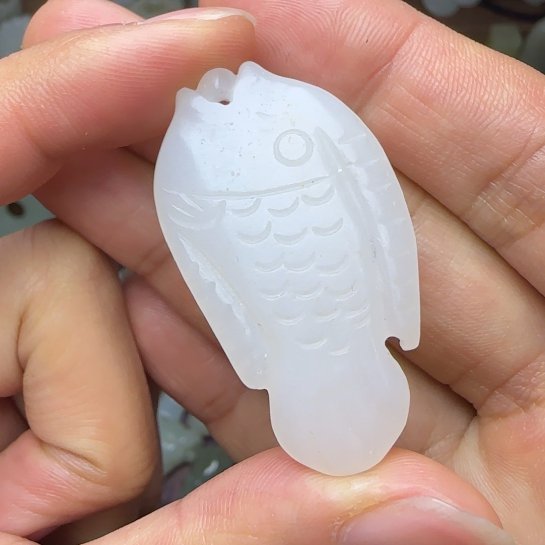 和田玉挂件未镶嵌