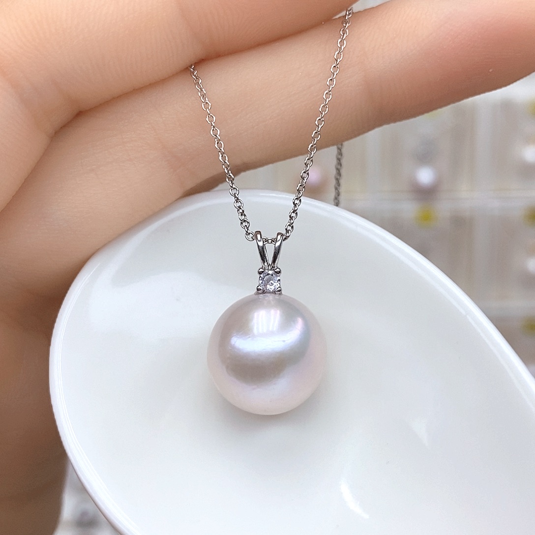 淡水珍珠合金颈饰