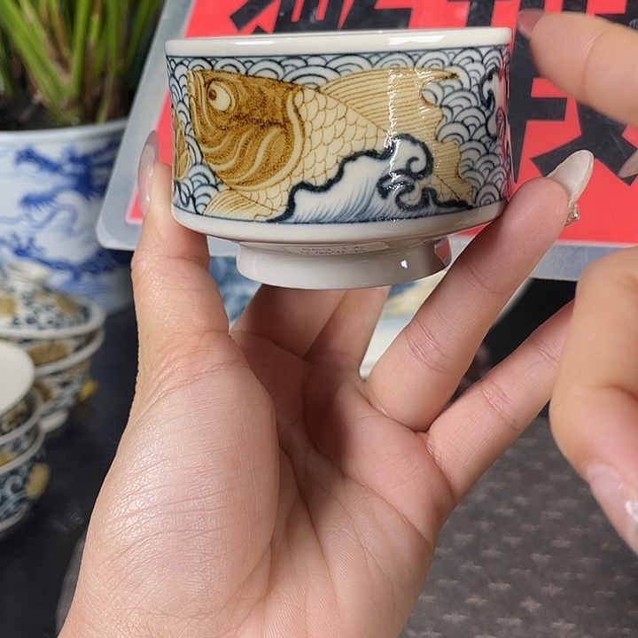 陶手工手绘手工手绘