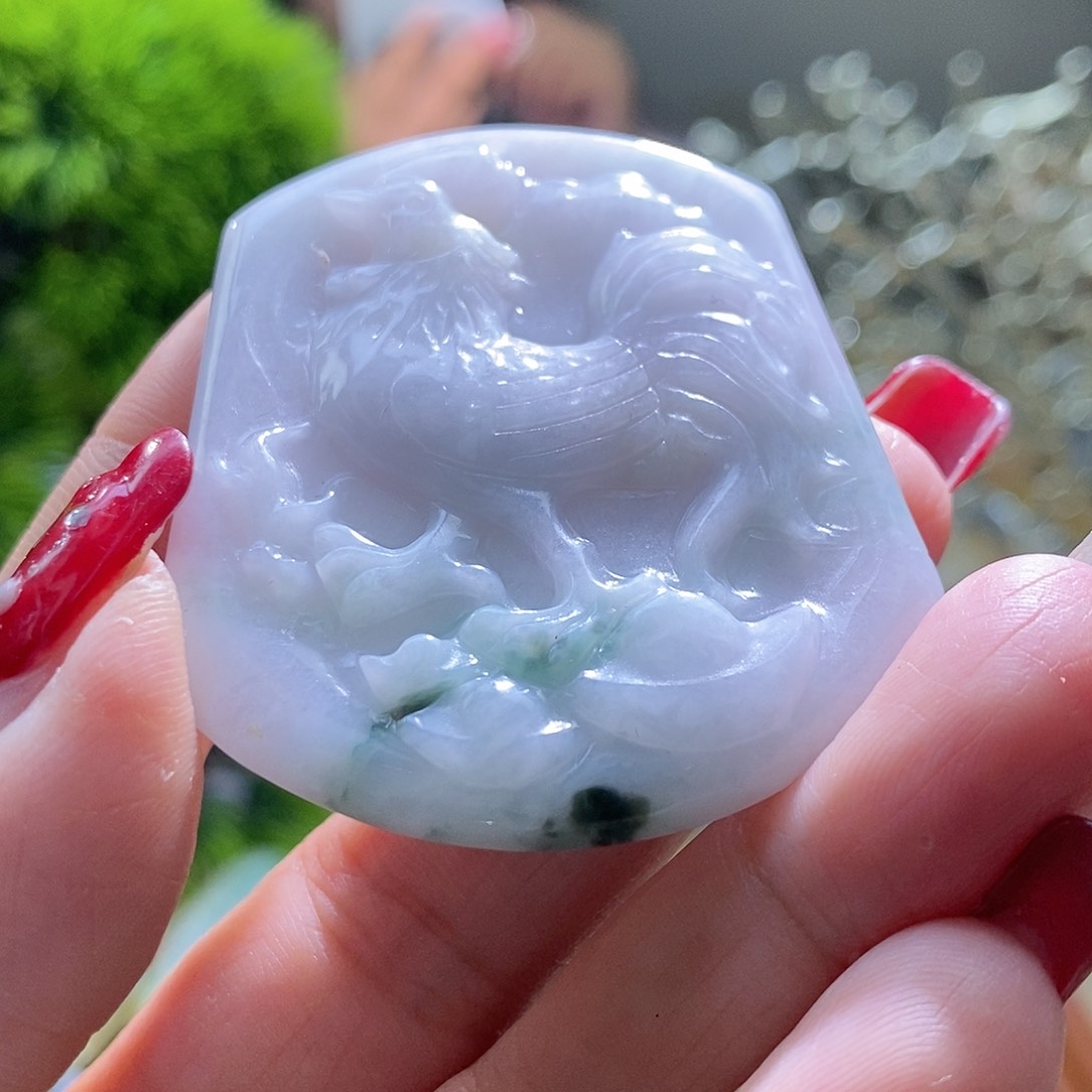 【闪购商品】翡翠颈饰未镶嵌鸡