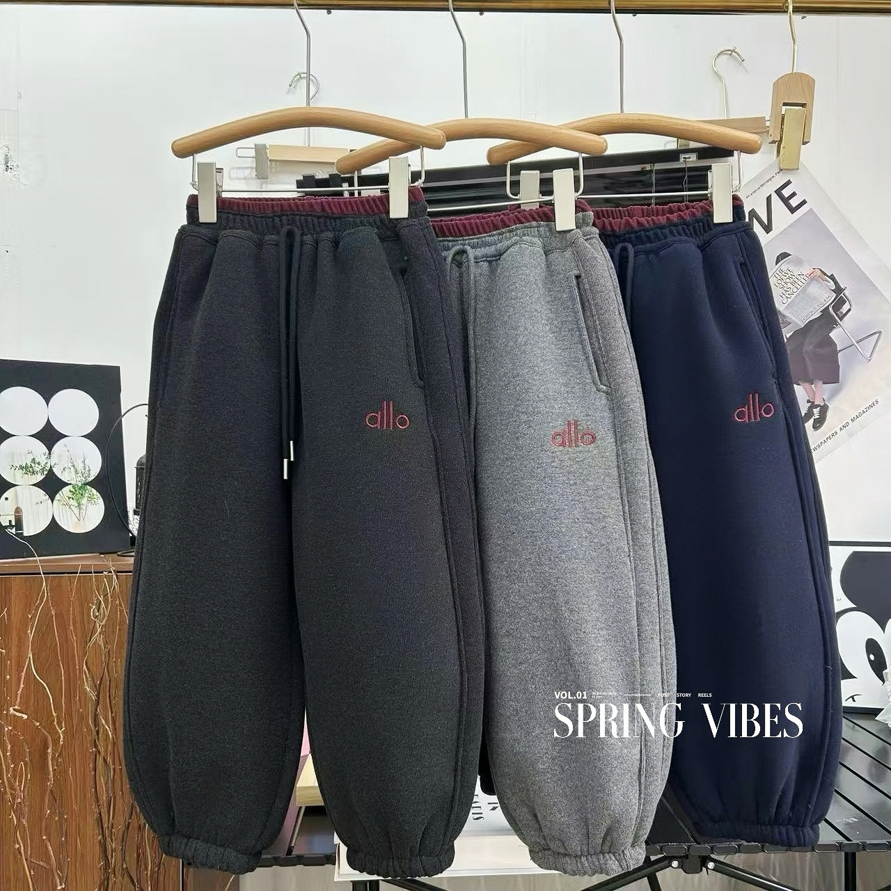 【850克加厚葵花绒】 加绒超厚男女儿童冬季中大童休闲弯刀运动裤