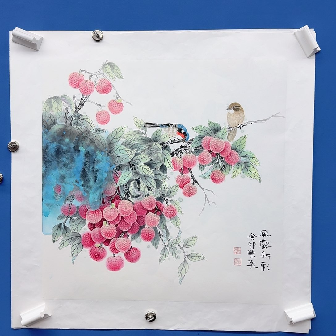 国画多次参加国内外大型