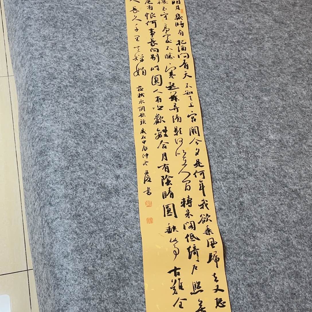 书法国展书家文俊99×17啊