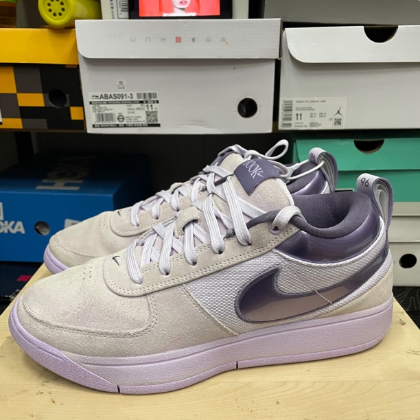 43码/布克1 紫色/51433/篮球鞋/95新原盒/FJ4250-500