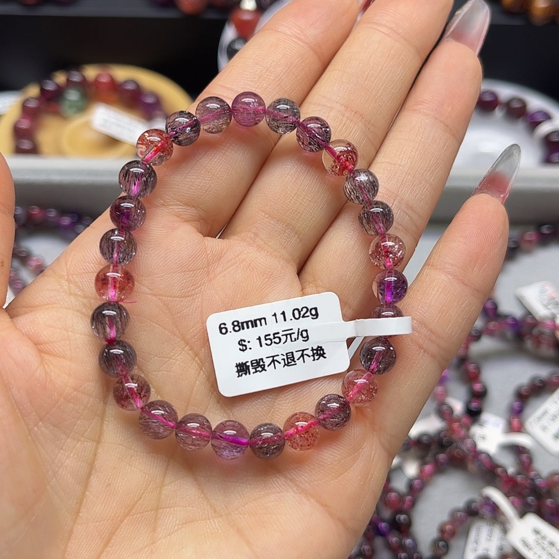 未镶嵌手链水晶手链