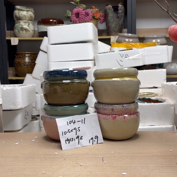 粗陶多肉花盆微瑕11