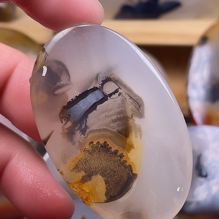 玛瑙/玉髓吊坠(不含链)未镶嵌