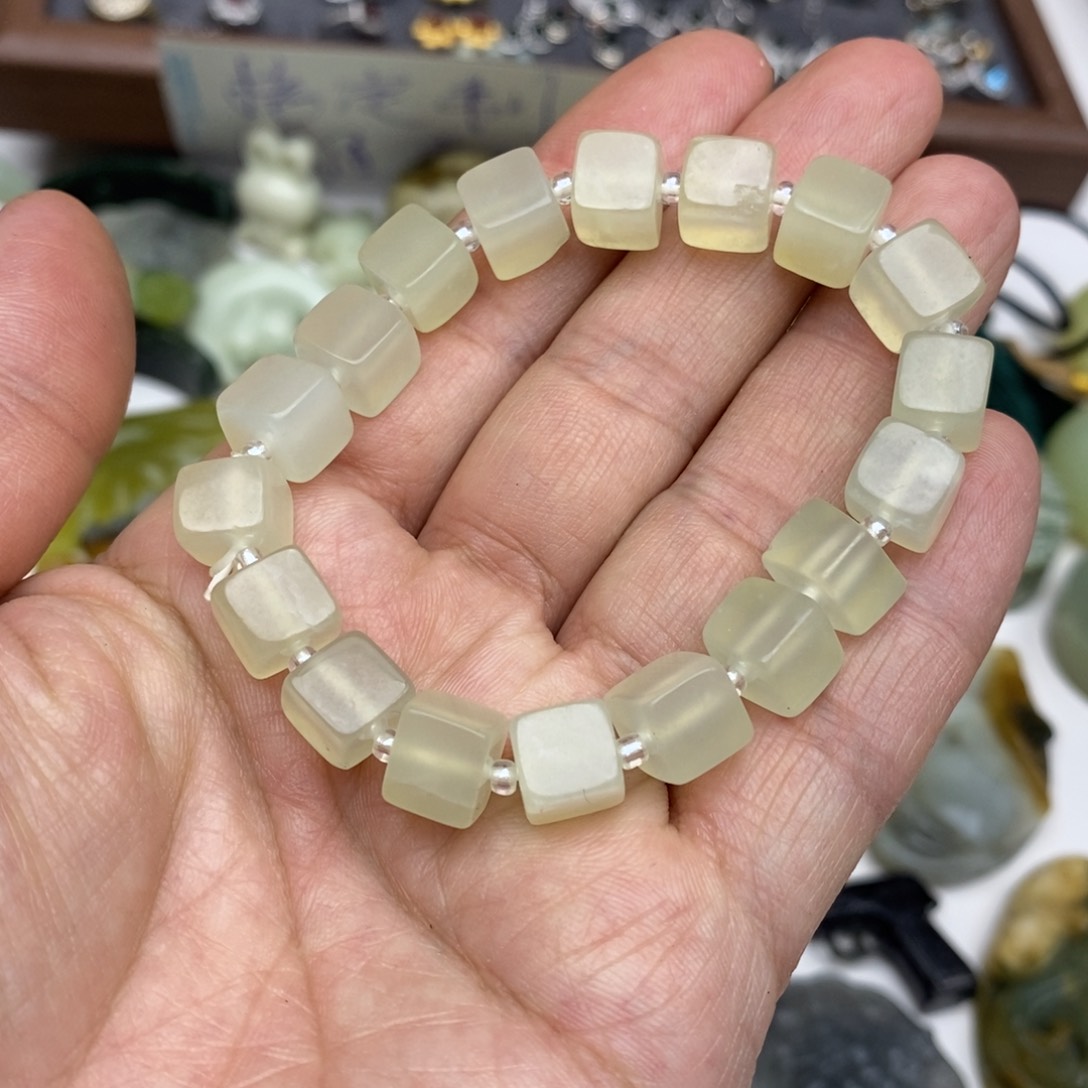 岫玉纯天然岫玉挂件戒指福利未镶嵌