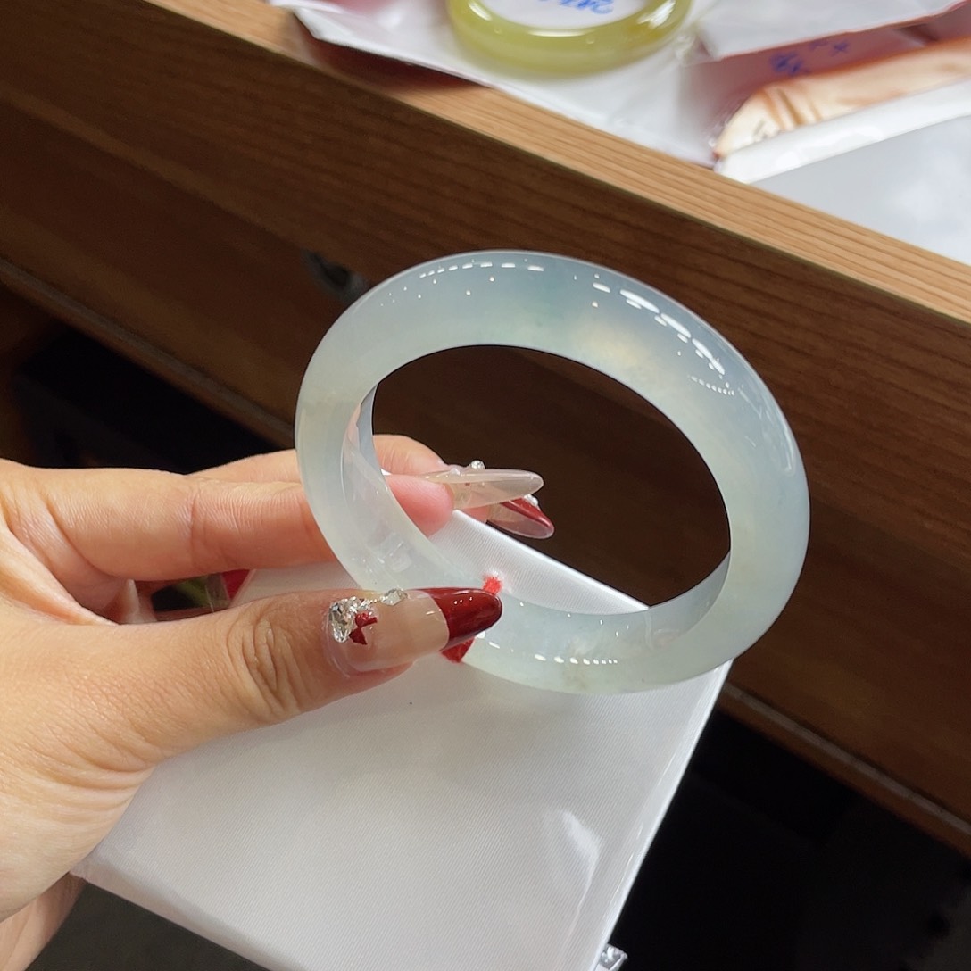 翡翠手镯未镶嵌161 号链接