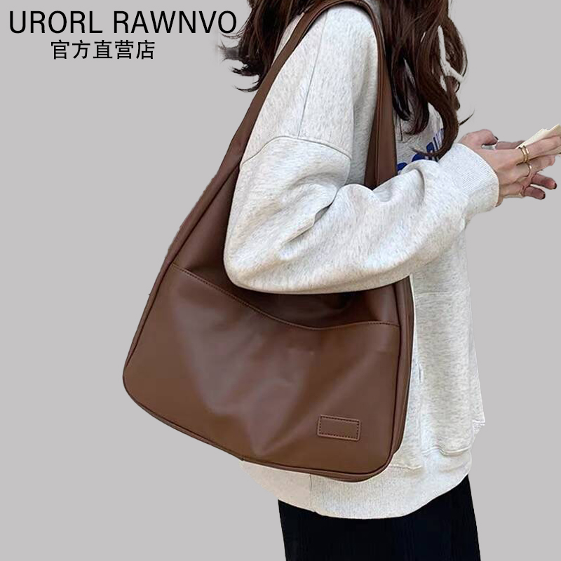 URORL RAWNVO包包女士2025新款潮女包托特包大容量通勤大学生上课