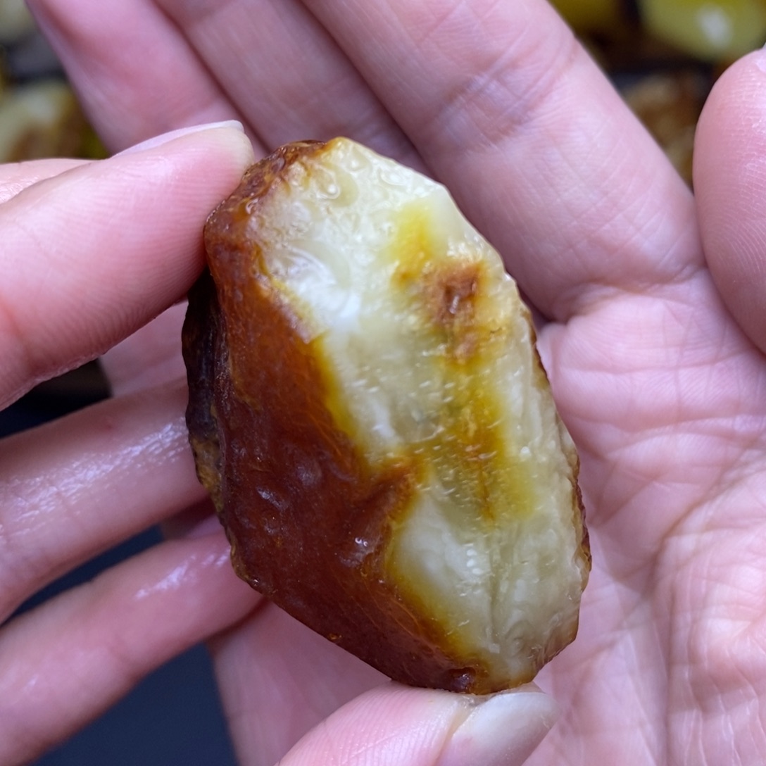 未镶嵌定制蜜蜡胖