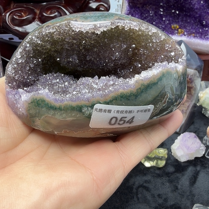 珠宝半成品水晶未镶嵌