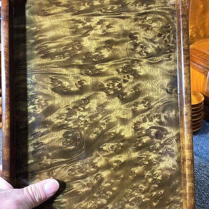 金丝楠阴沉木盘子