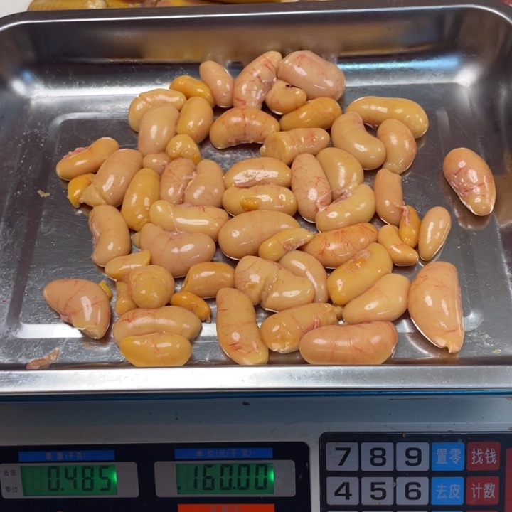 低温冷冻60天中国大陆食用农产品鸡腰