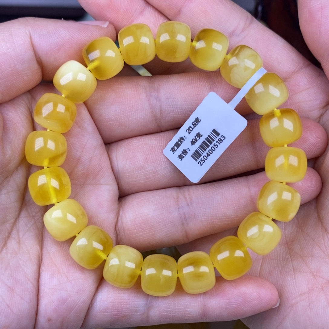手链蜜蜡未镶嵌12精工老型满蜜满蜡鸡油黄