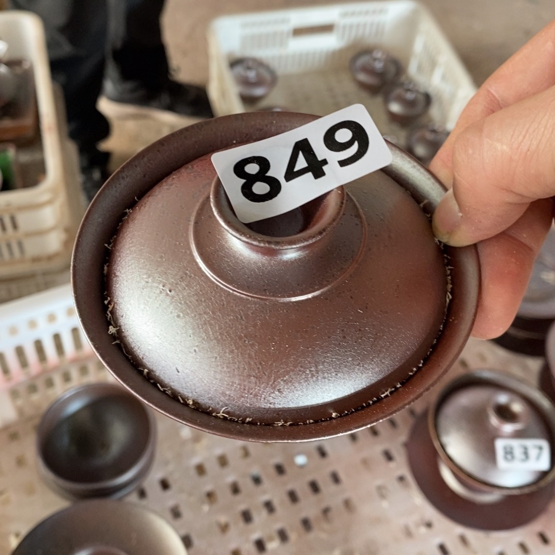 柴烧茶具陶瓷杯子