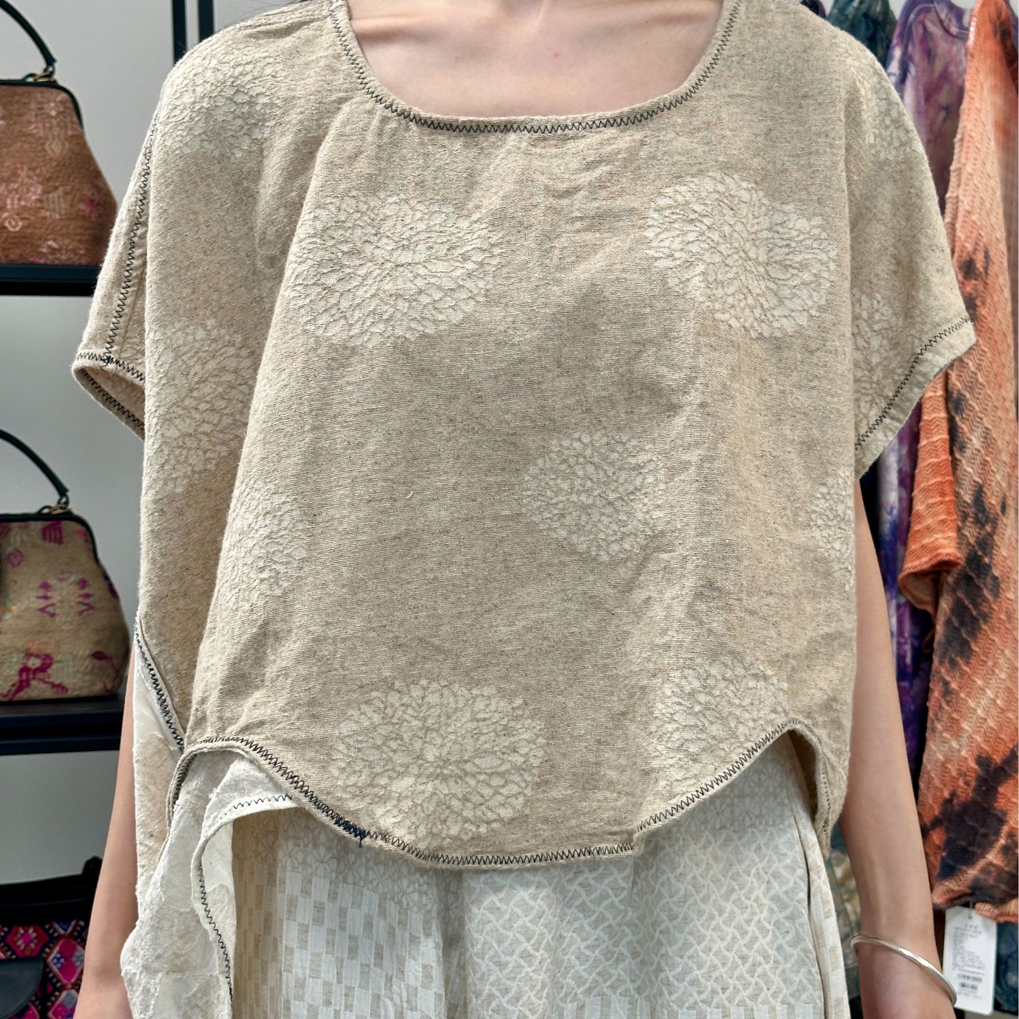 衬衫纯色不起球流苏白色成人宽松型灰色小衫杏色拼接