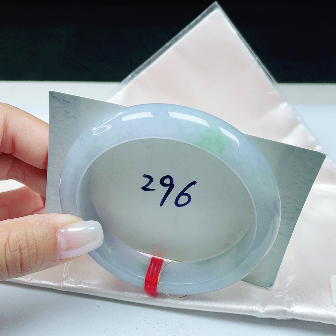 翡翠未镶嵌手镯 正圈58+