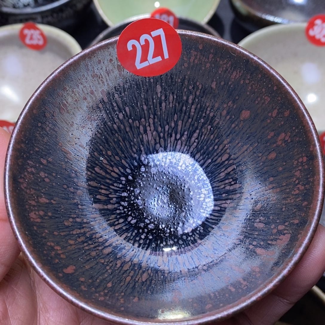茶盏叶明龙窑柴烧茶盏