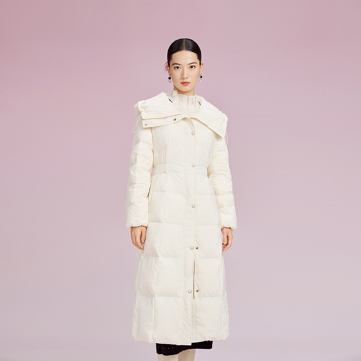 【晨粉专享价】拉珂蒂秋冬季通勤高级感时尚百搭羽绒服时尚羽绒服