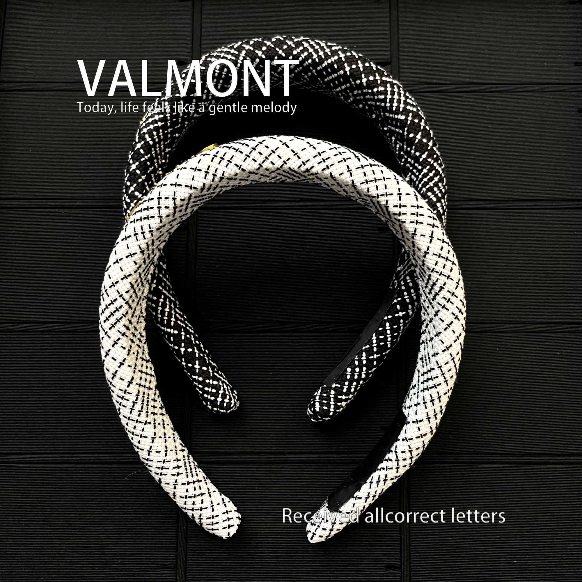 【327】VALMONT高级感发箍女高颅顶显脸小ins风网红头饰时尚高级感