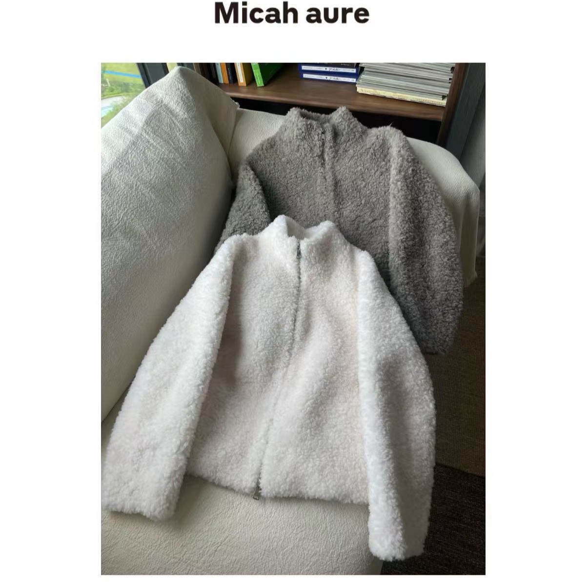 Micah  aure 「温暖小熊」～100%羊毛短外套～