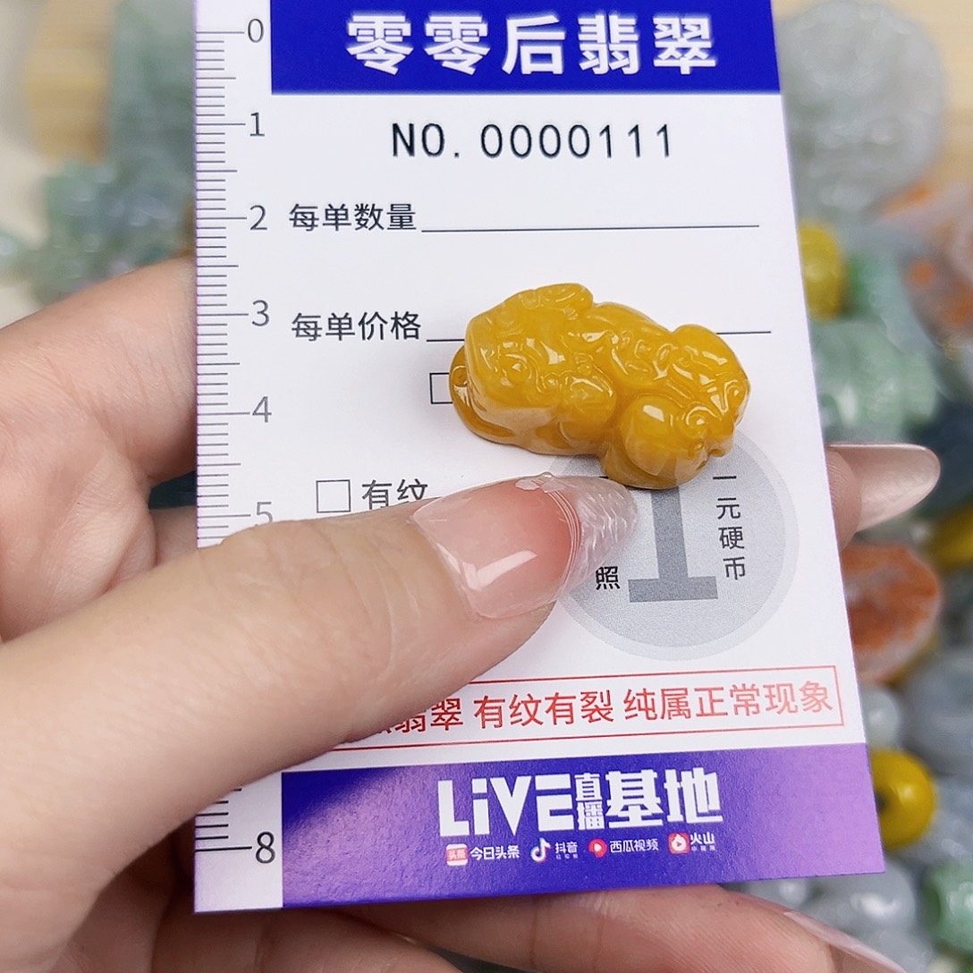 翡翠未镶嵌颈饰111