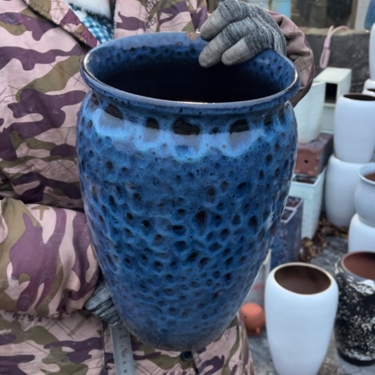 红陶口20高31x瑕疵