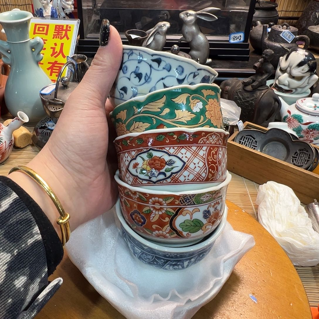 手工艺品钧瓷五个盘子五个茶盘初遇见感谢分享感谢支持