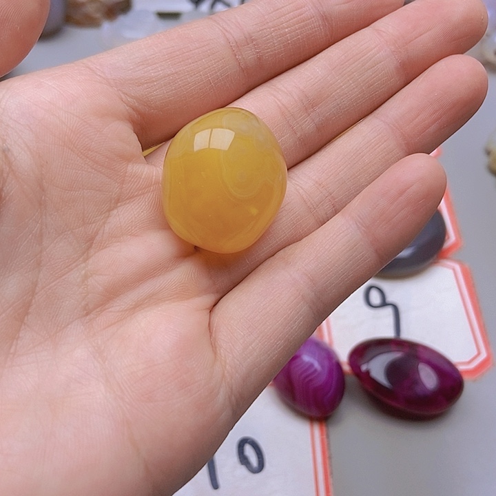 【闪购商品】未镶嵌玛瑙/玉髓珠宝半成品然**物