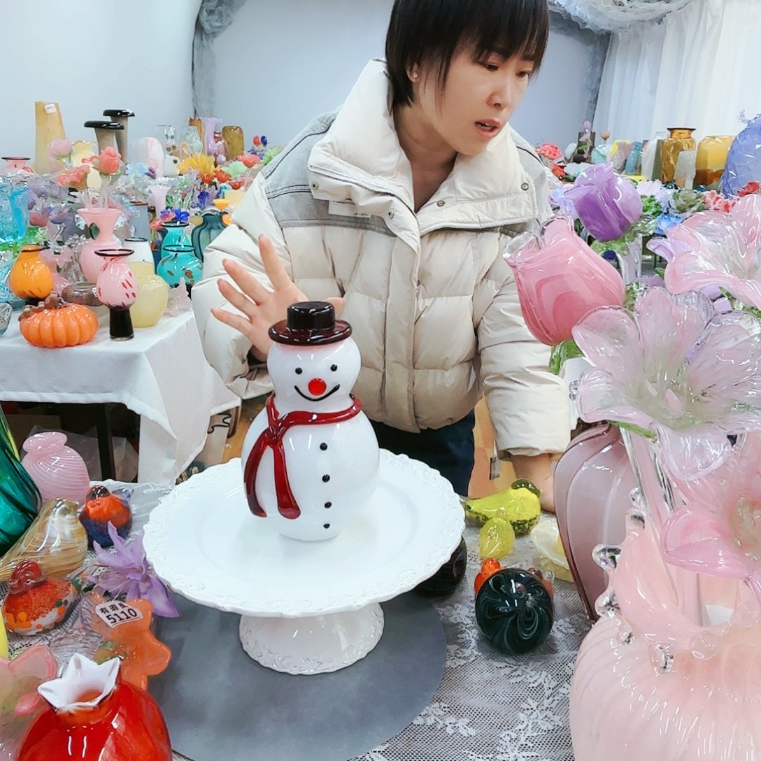 福利不退不换琉璃花瓶艺术品