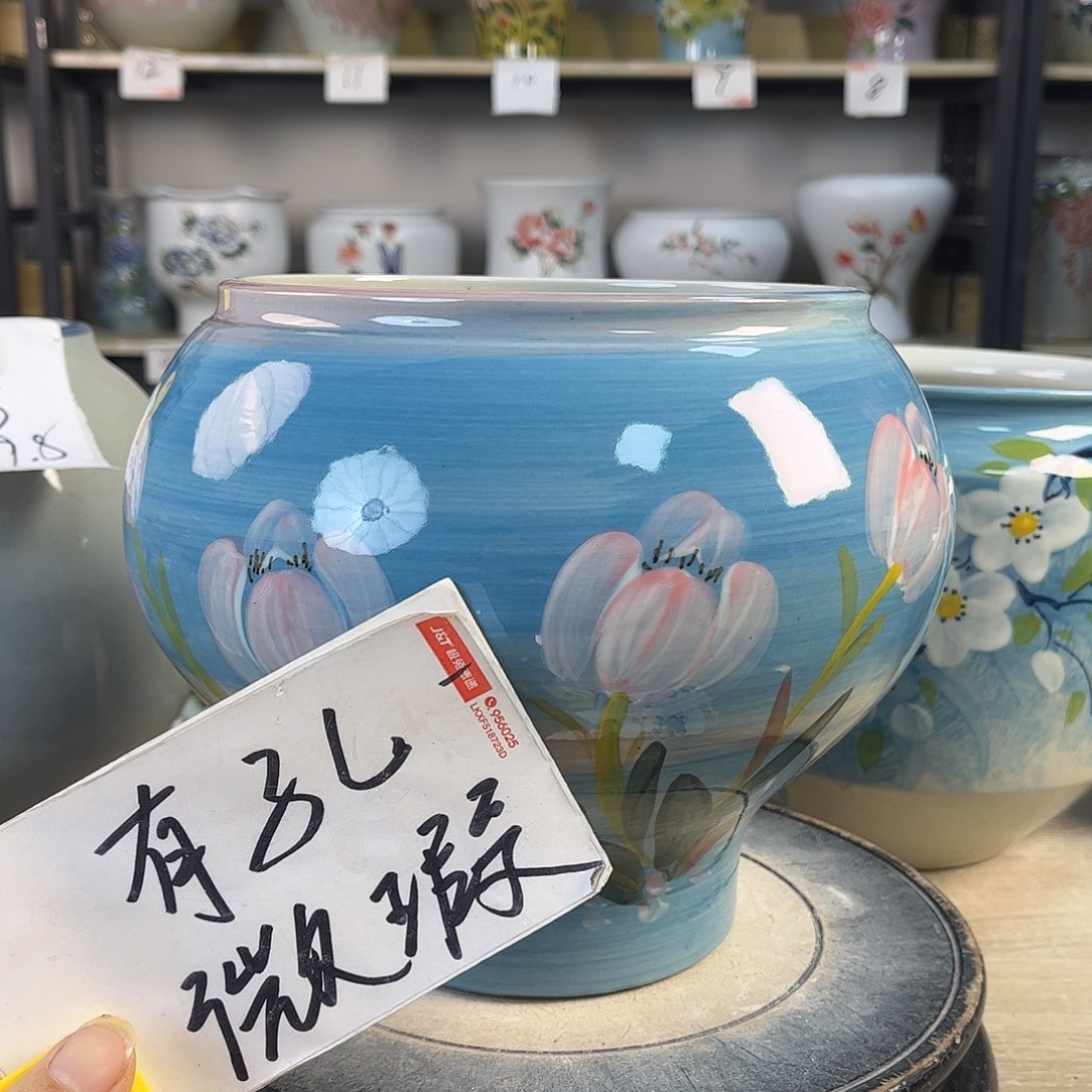 罐1xc景德镇陶瓷花盆