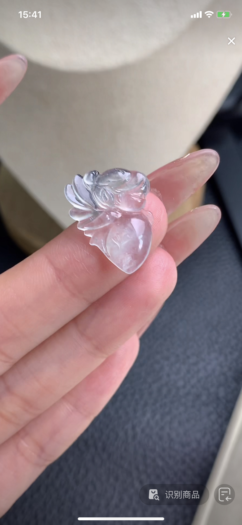 定制缅料翡翠毛货天使