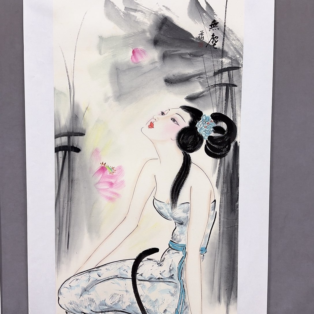国画国画纯手绘作品请放心去藏