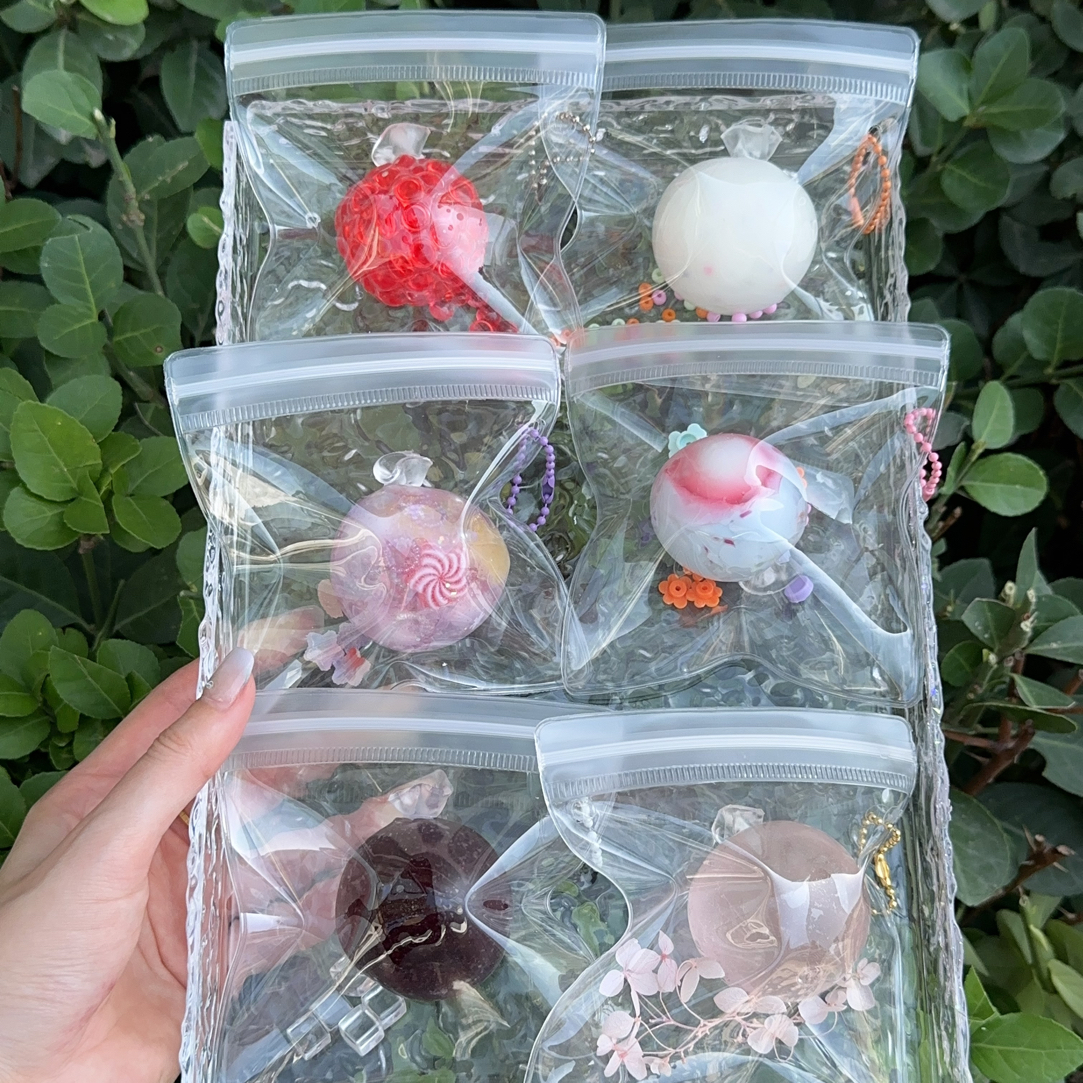 全家福六个四厘米小球（附带两个替换球皮）