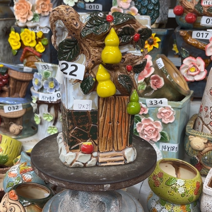 紫砂花盆粗陶材质多肉花盆