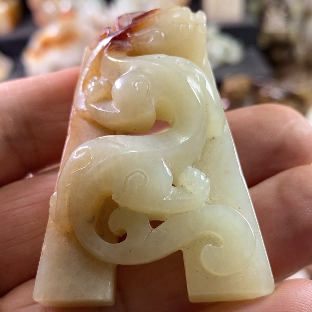 和田玉（青玉）未镶嵌颈饰