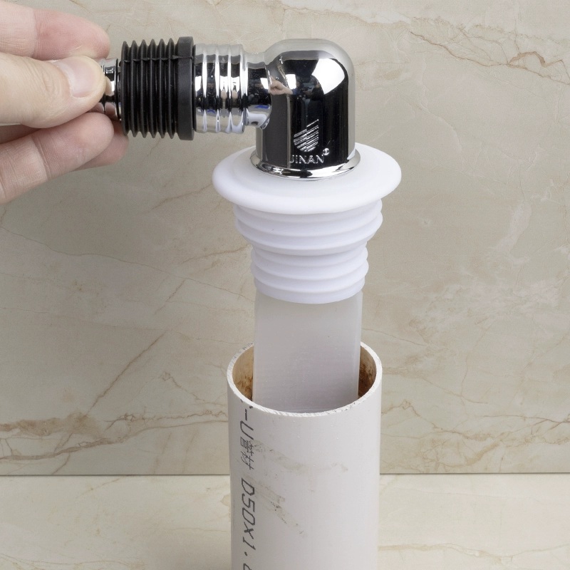 JINAN/金案洗衣机卫生间地漏专用接头50排水管道密封圈三通盖弯头