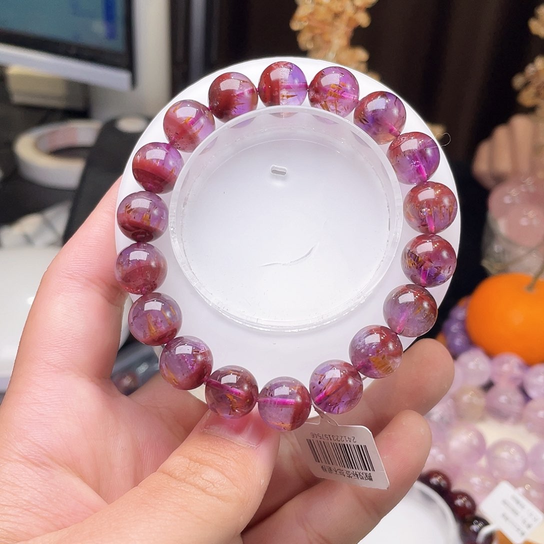 水晶手链未镶嵌半盆极光23 11.7mm