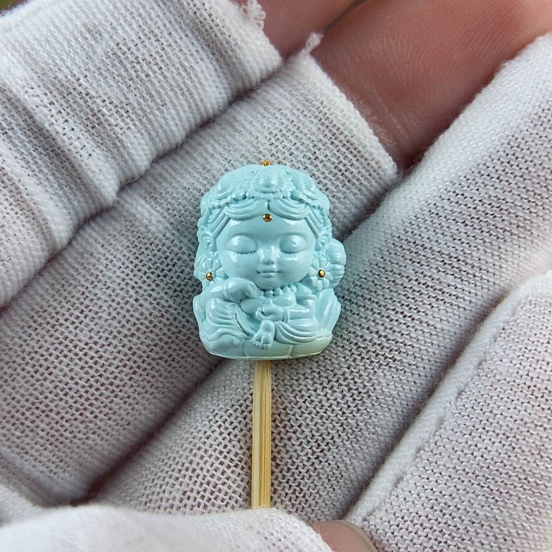 绿松石珠宝奇石未镶嵌