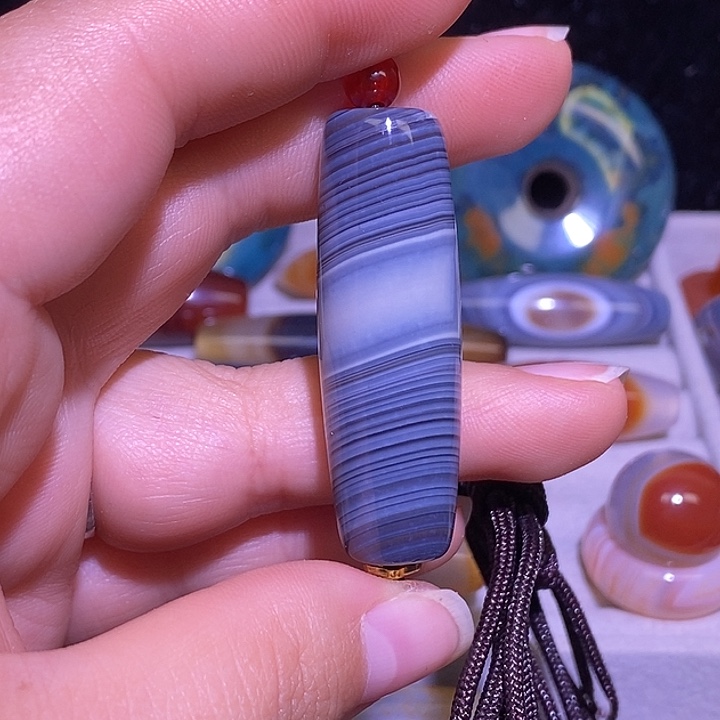 玛瑙/玉髓未镶嵌颈饰