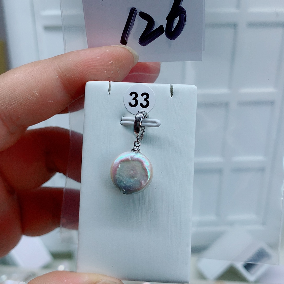 吊坠(不含链)合金淡水珍珠