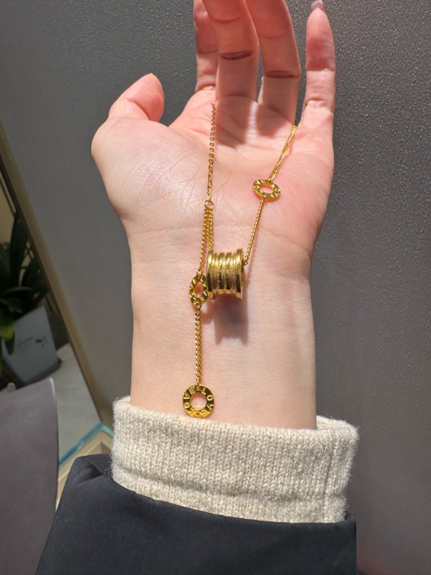 足金999项链大蛮腰项链12.39克