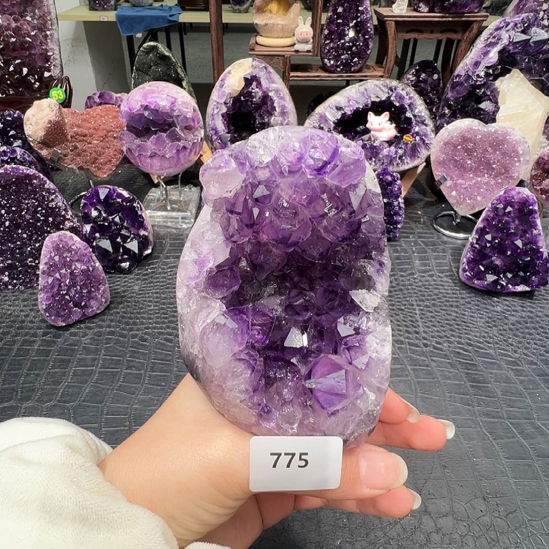 未镶嵌珠宝半成品紫晶