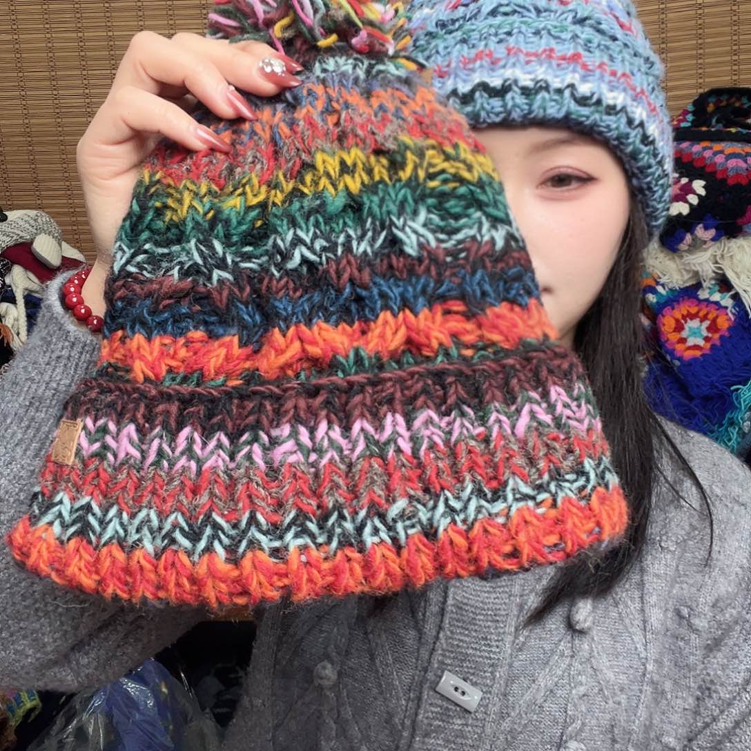 羊毛尼泊尔纯手工帽子404