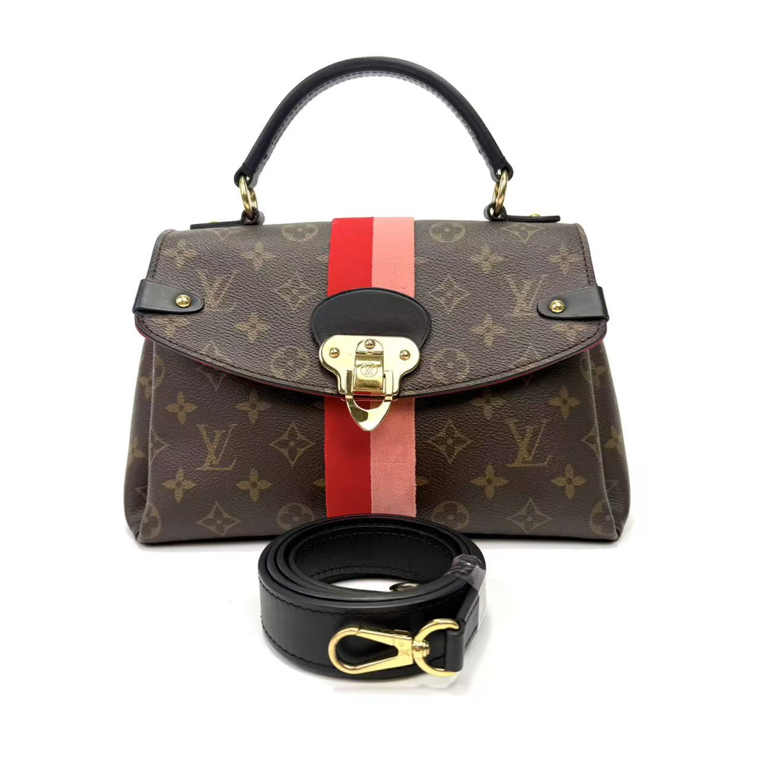 99新 LouisVuitton/路易威登 拾壹/LV彩虹邮差粉拼/99新/43026666