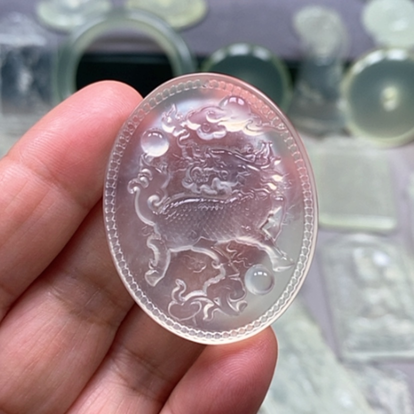 【闪购商品】岫玉吊坠(不含链)未镶嵌
