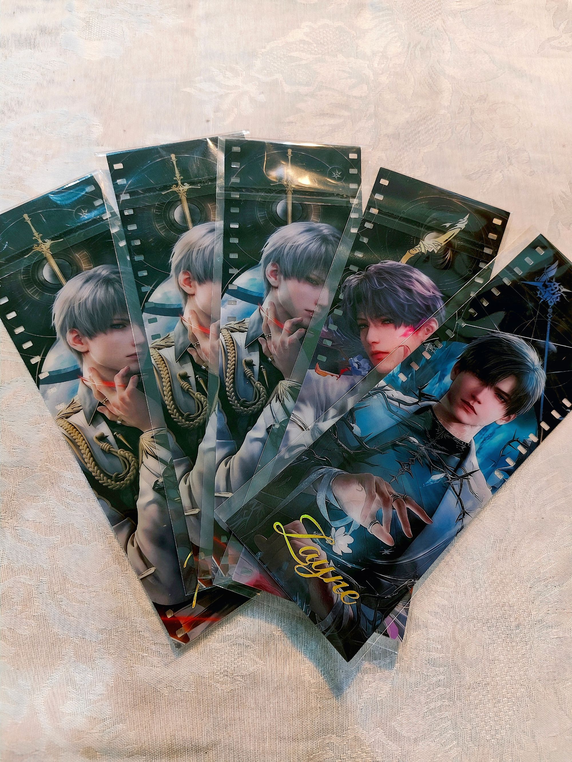 豆佬【拆盒】恋与深空共触心跳同人二创胶片盲盒（直播拆盒）