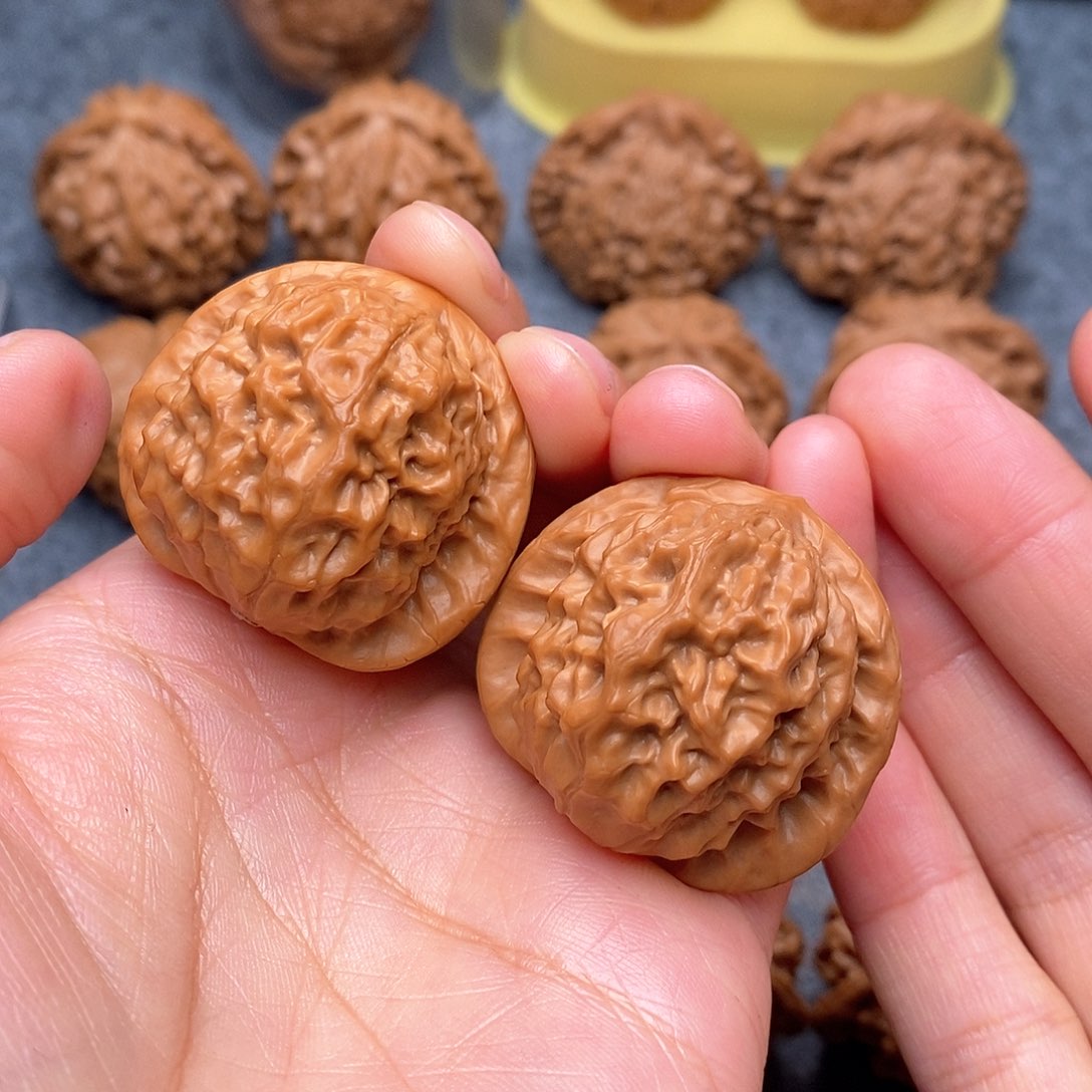 文玩核桃把件瓷娃娃37尺